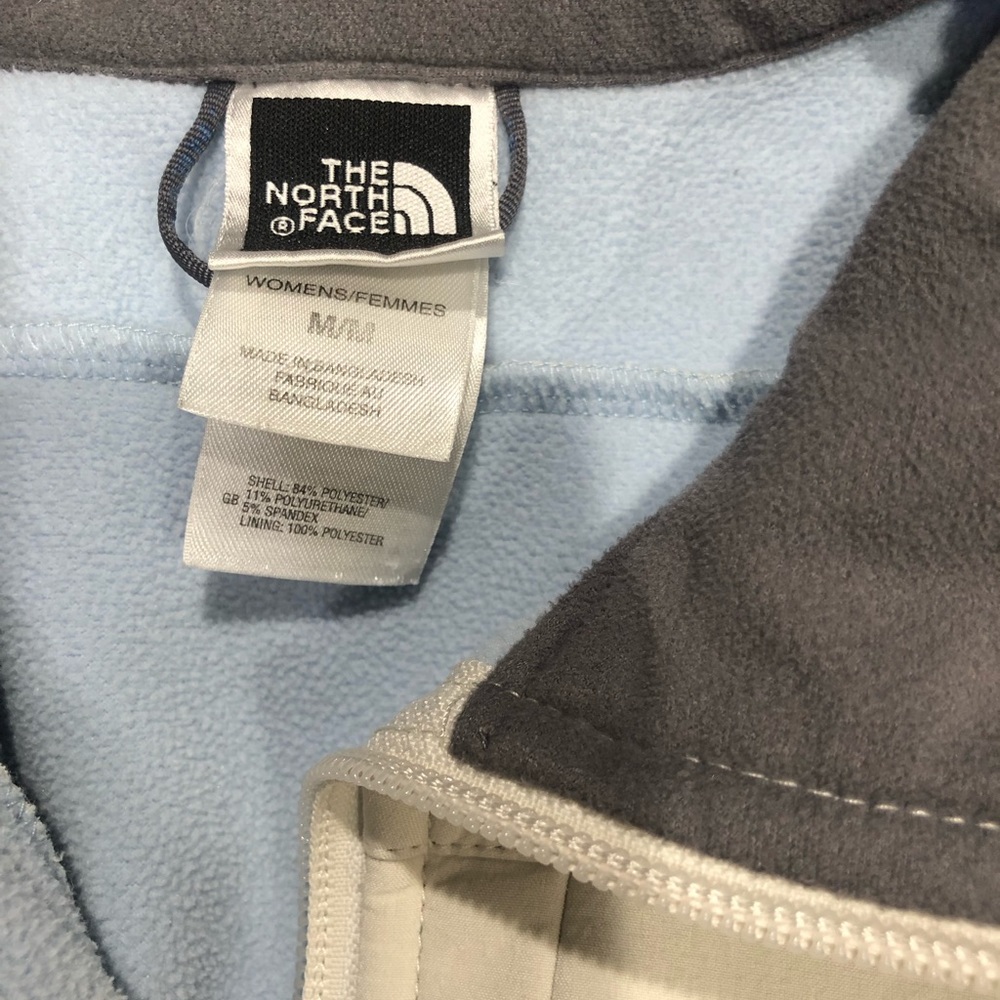 The North Face Women’s Cream Apex Jacket Sz M - Picture 3 of 5